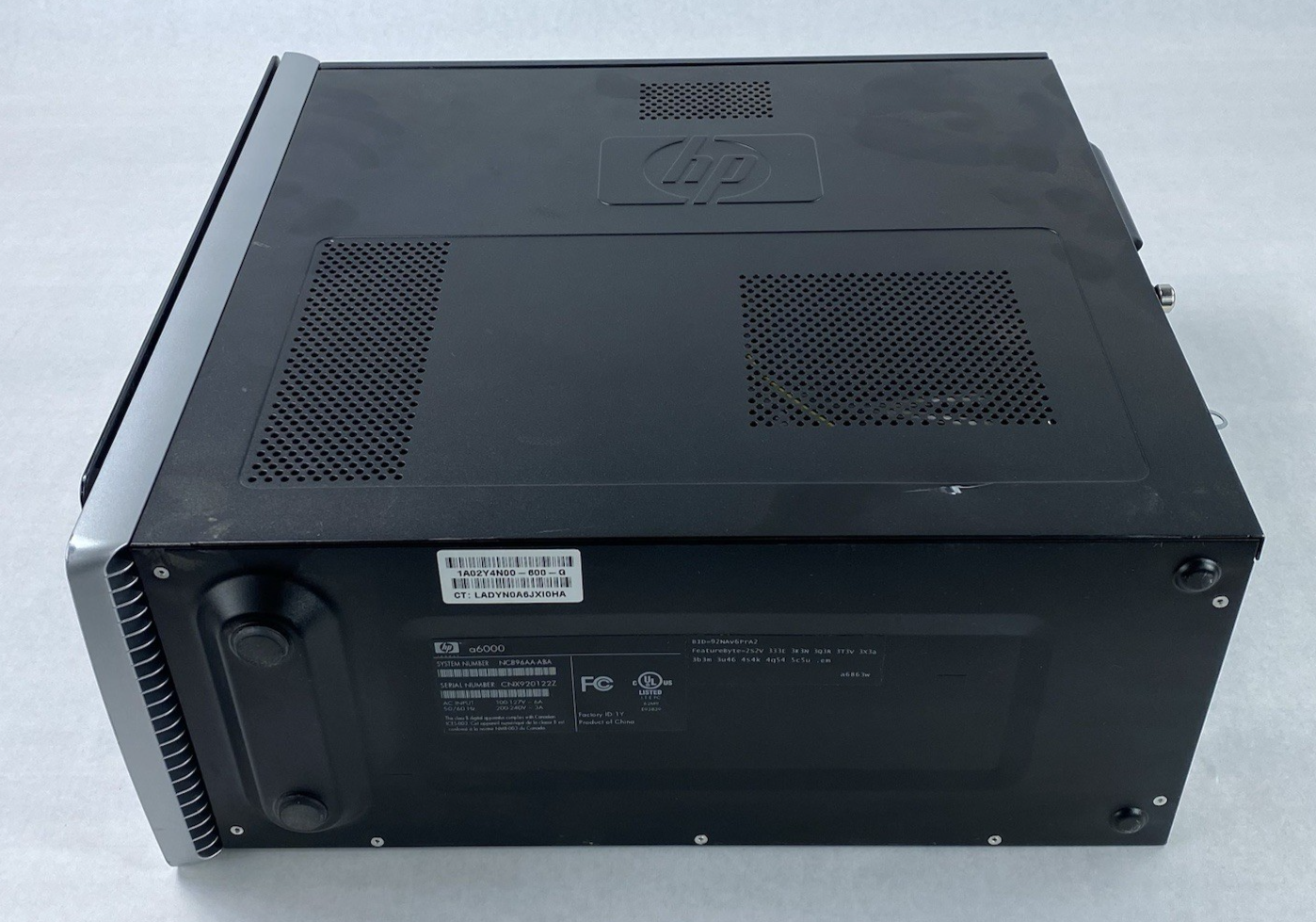 HP Pavilion a6868w MT AMD Phenom 9150e 1.80GHz 7GB RAM No HDD No OS