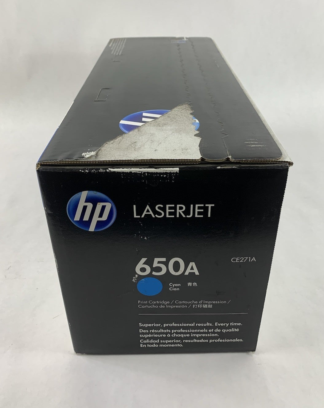 HP LaserJet 650A CE271A Cyan Toner Cartridge Exp: Jul 20143
