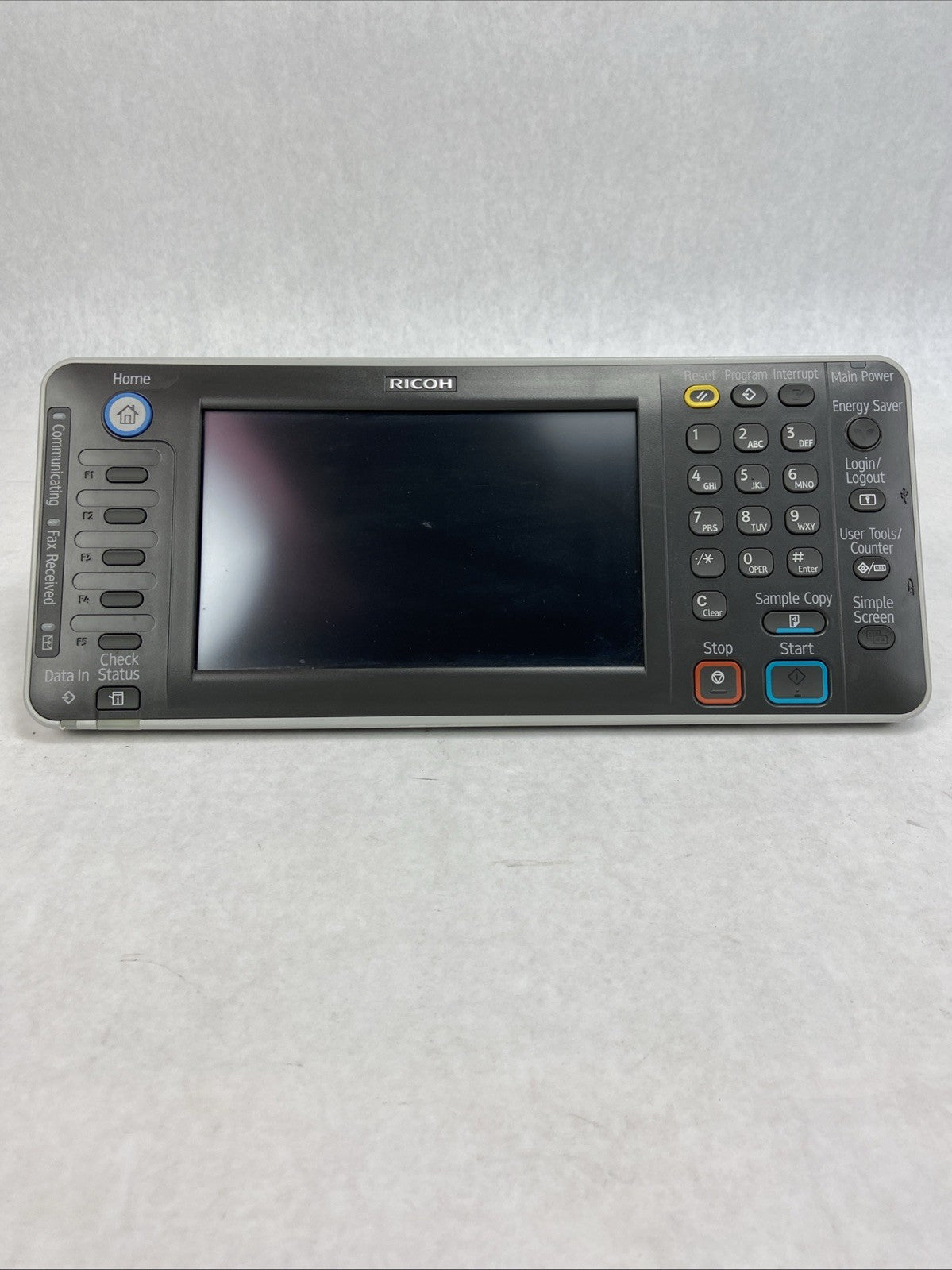 Ricoh MP C4502 C5502 Touch Control Panel Display R733-71 - Tested