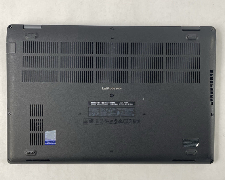 Dell Latitude 5400 14" i5-8365U 1.60 GHz 8 GB RAM No SSD/OS/AC/Batt- Bad Bottom