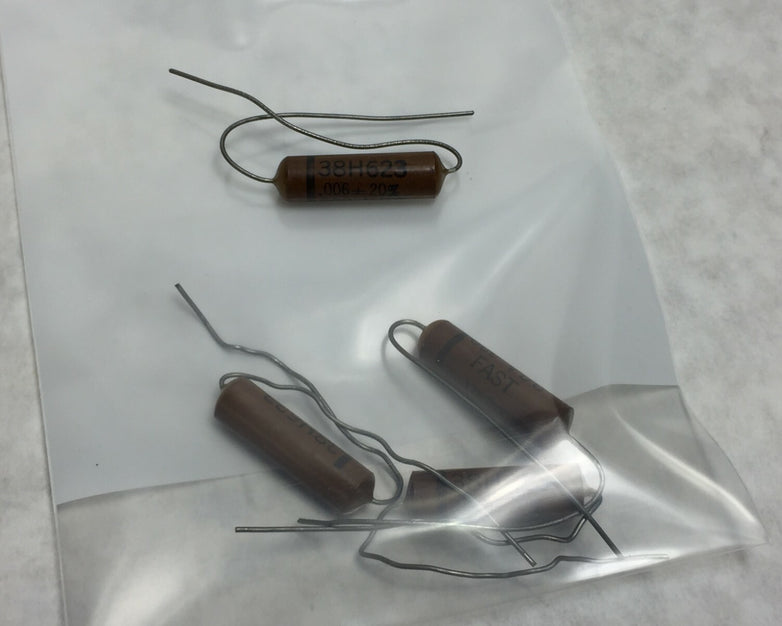 38H623 .006  600VDC 178703 Capacitor  Lot of 4
