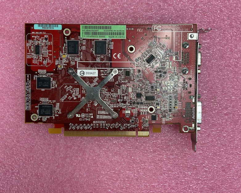 ATI Radeon X1600 Pro 109-A67631-12 512MB PCIe DVI VGA S-Video Graphics Card