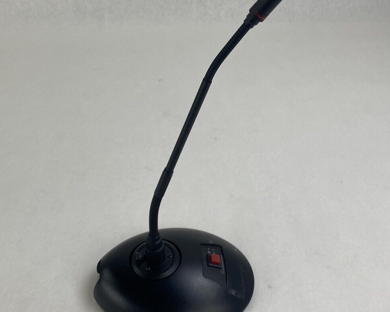 Audio-Technica AT8615RS Desktop Microphone Stand w/ Pro 40Q Microphone Untested