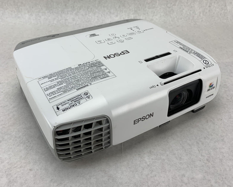 Epson PowerLite 98H H687A LCD Lamp Projector 1803 Lamp Hours - No Remote