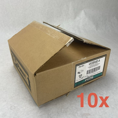 UICBX4El-A Panduit Surface Mount Box 4-Port Mini-Com Ultimate ID White Lot of 10