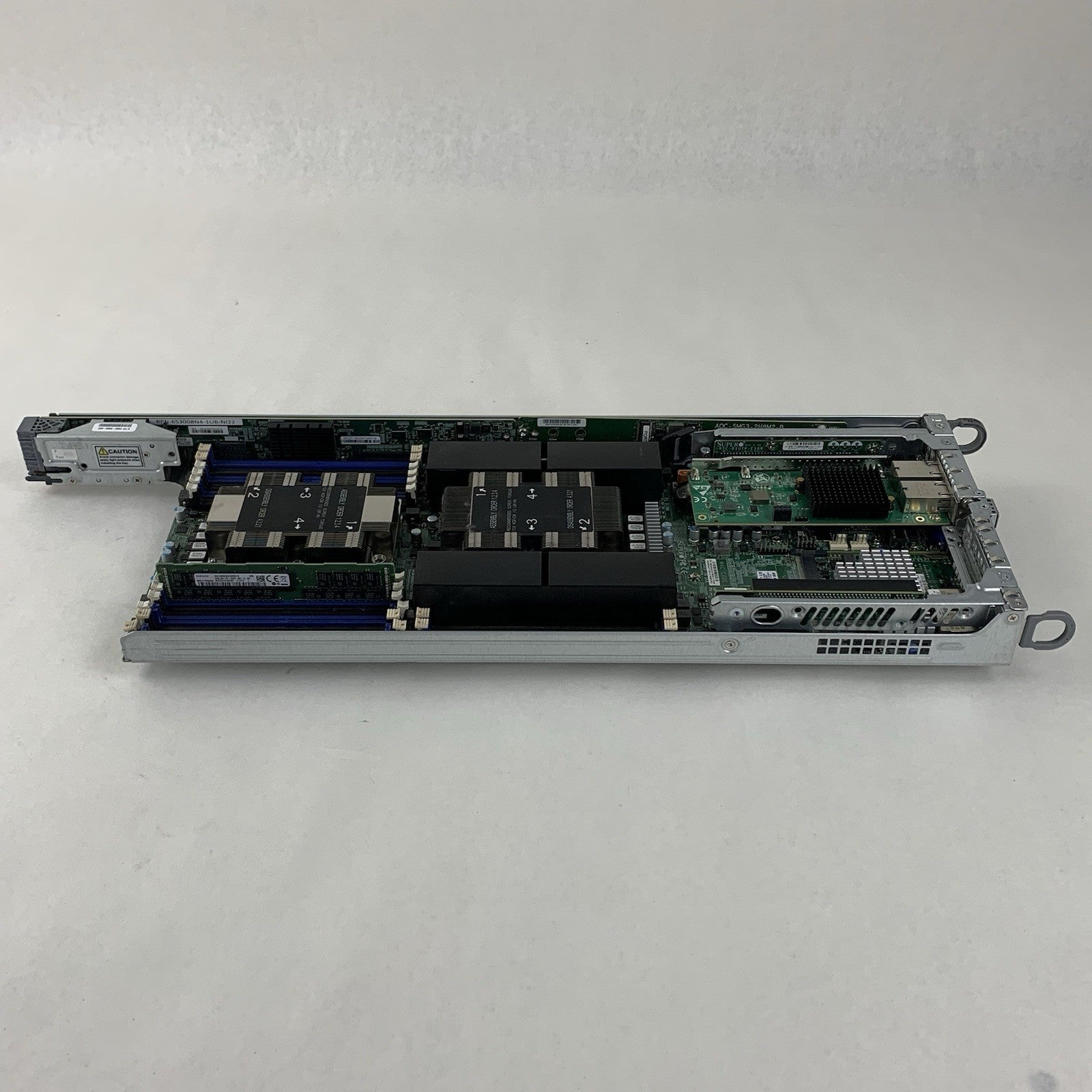 Supermicro X11DPT-B Server Node 2x Silver 4114 2.2 GHz 64 GB Ram No OS No SSD4