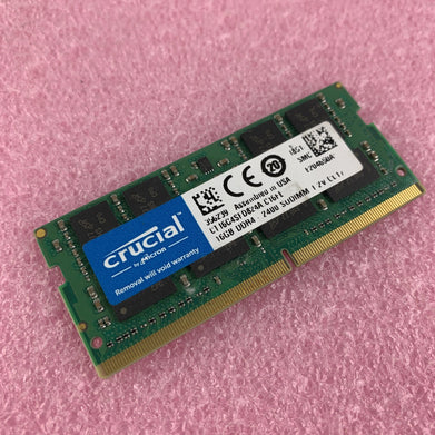 Crucial CT16G4SFD824A.C16FE 16 GB  DDR4 240MHz PC4-19200 Laptop Memory RAM