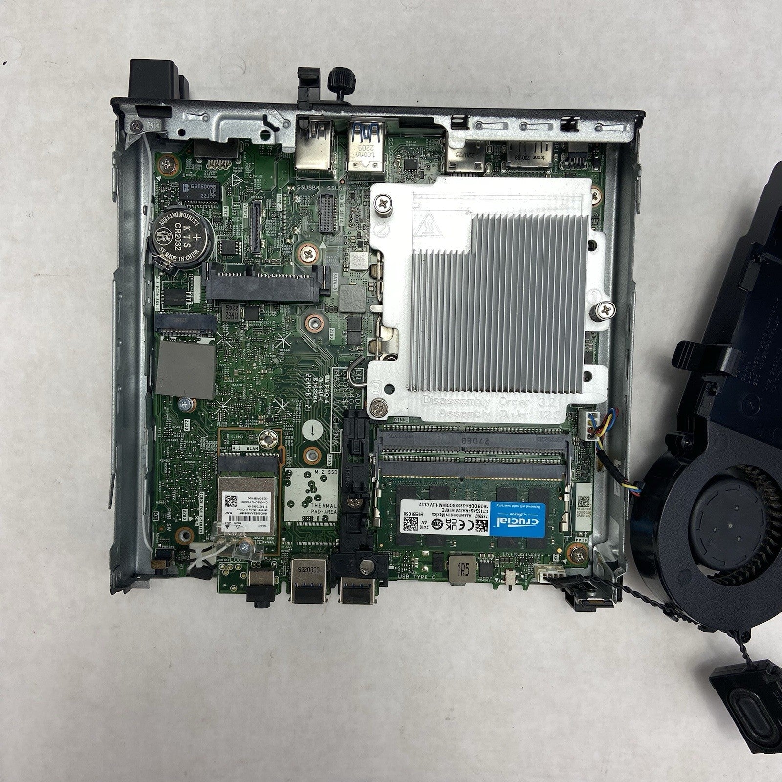 Dell Optiplex 3000 Micro Intel Core i3-12100T 4.1GHz 16GB RAM w/AC No HDDOS10