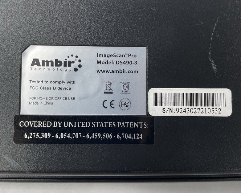 Ambir DS490-3 ImageScan Pro 490i Document and ID Scanner - Tested