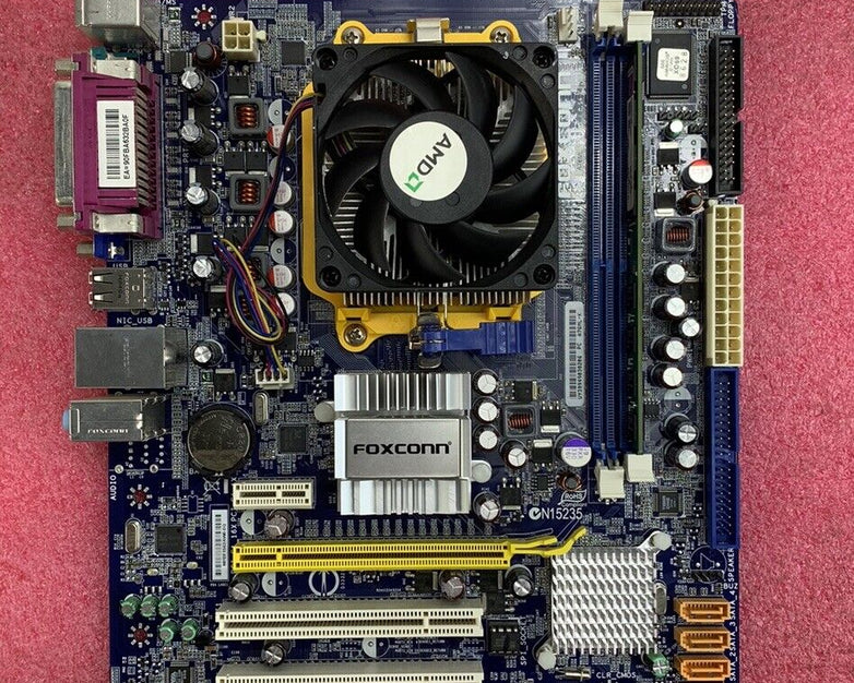 Foxconn A76ML Motherboard AMD Athlon II x2 245 2.9GHz 2GB RAM w/Shield