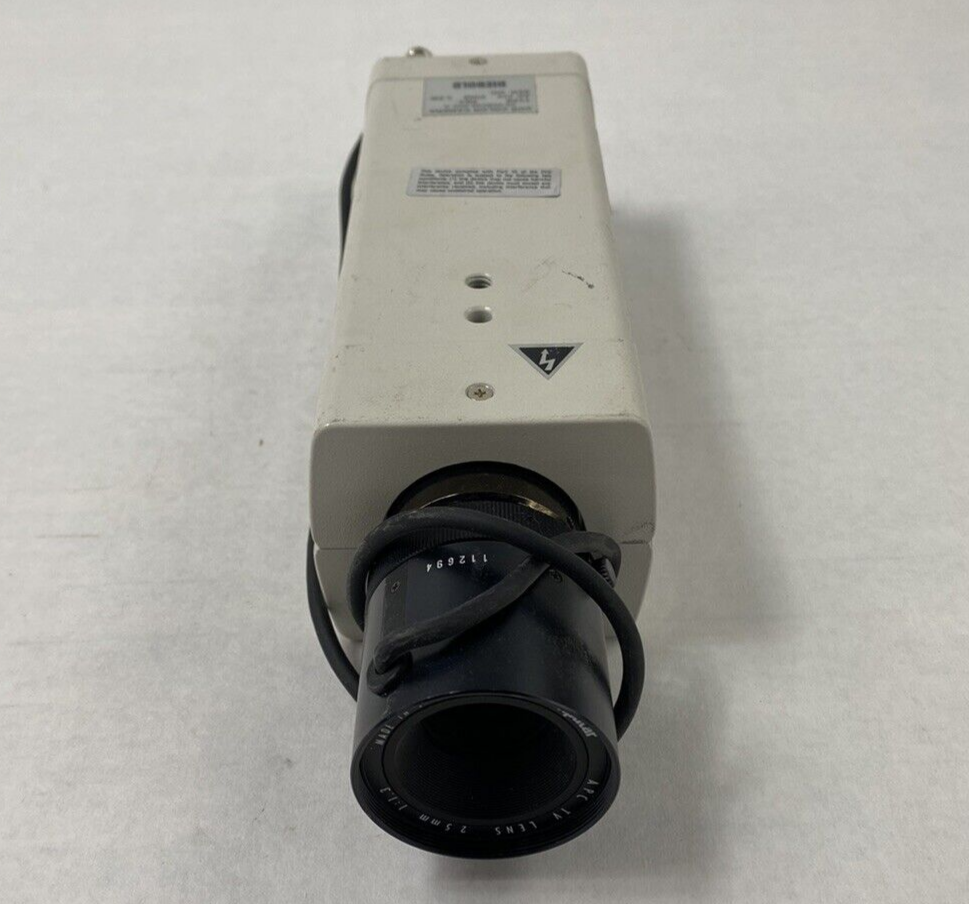 Diebold CCD Camera AC24V 49-008036-000A 25mm APC TV Lens For Parts or Repair
