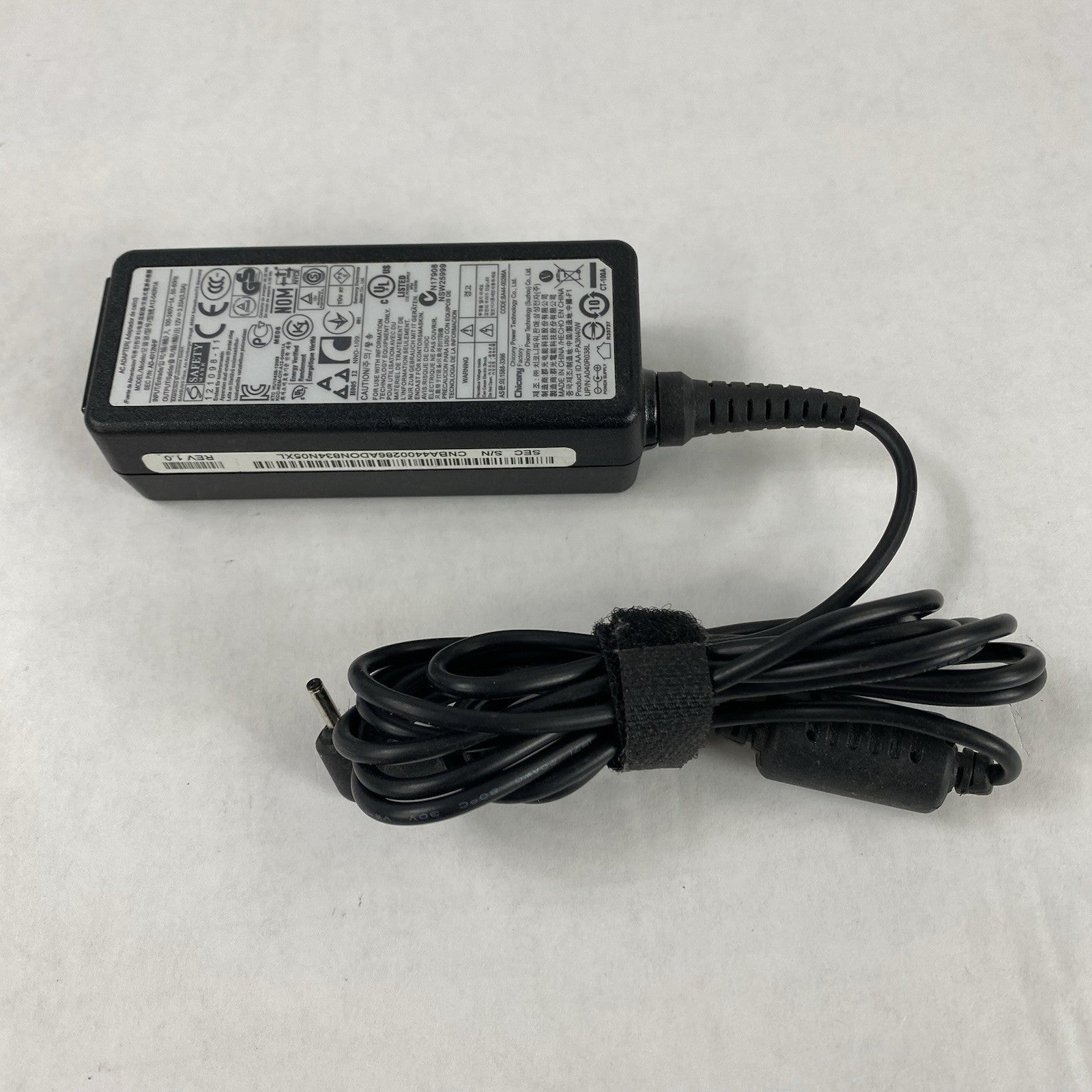 Chicony A12-040N1A 12V 3.33A 40W AC Adapter (Lot of 9)5