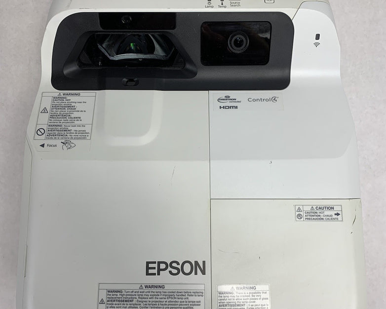 Epson H741A BrightLink 685Wi LCD Projector 1489 Lamp Hours