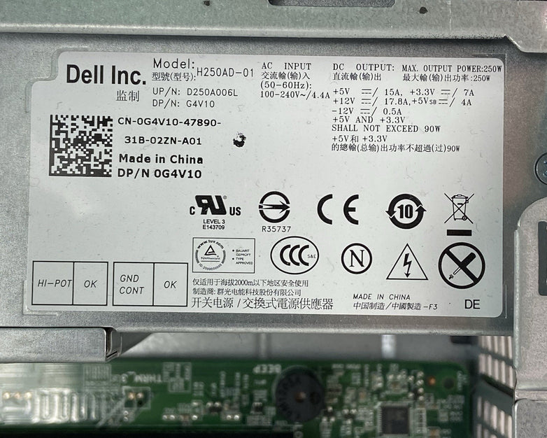 Dell Optiplex 7010 DT Intel Core i3-3220 3.3GHz 4GB RAM No HDD No OS