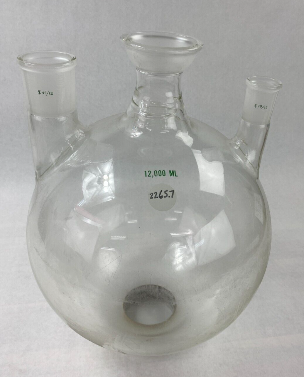 12000ml 12 Liter 3 Neck Round Flask Vessel 29/42 45/50