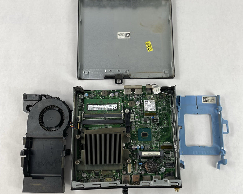 Dell Optiplex 3050 Micro i5-7500T 2.70 GHz 8 GB RAM No SSD/OS/AC - Bad Front