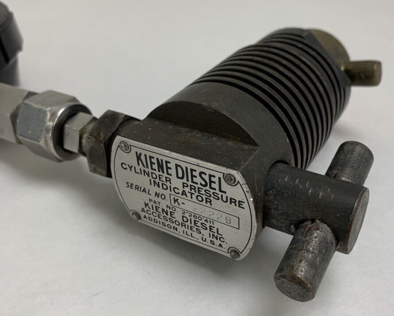 Kiene 23-0808-03 Diesel Cylinder Pressure Indicator Untested
