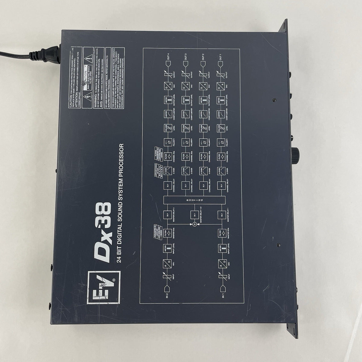 Electro-Voice (EV) Dx38 Digital Sound System Processor - Tested8