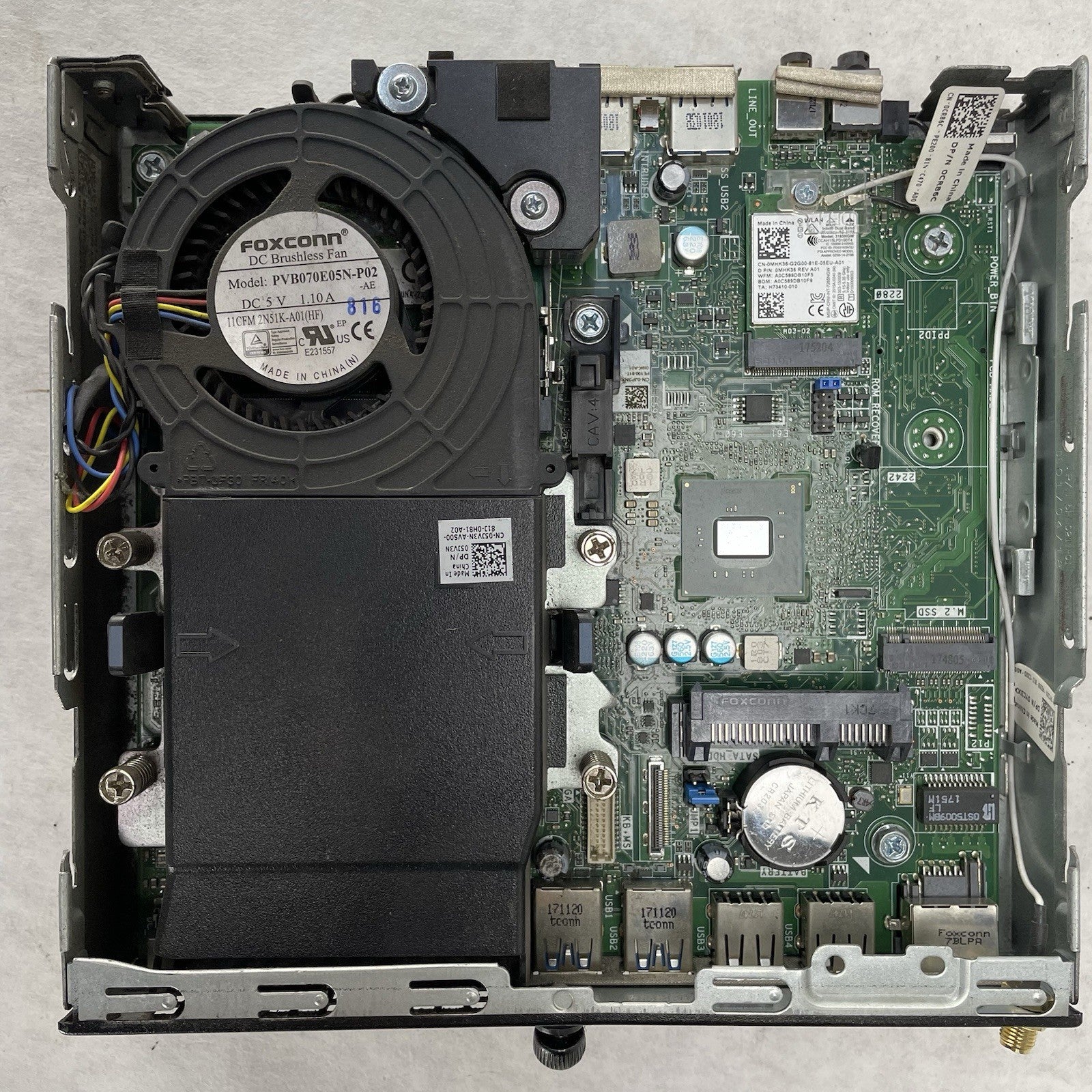 Dell OptiPlex 3050 Micro i5-7500T 2.70 GHz 8 GB RAM No SSD No OS