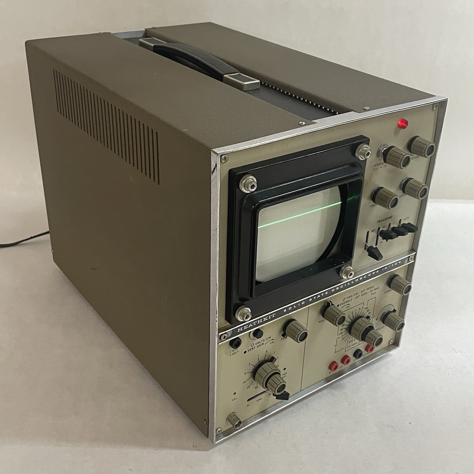 Heath 10-104 Oscilloscope Missing Grid Parts Or Repair0