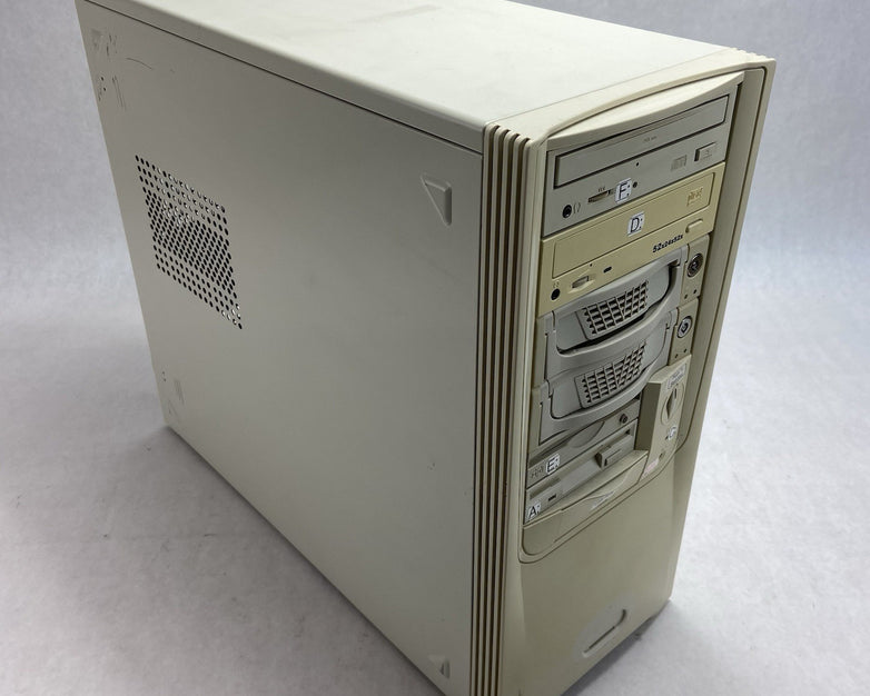 Unbranded Beige Mid Tower ATX Computer Case AGI HEC-300AR-T 300W PSU