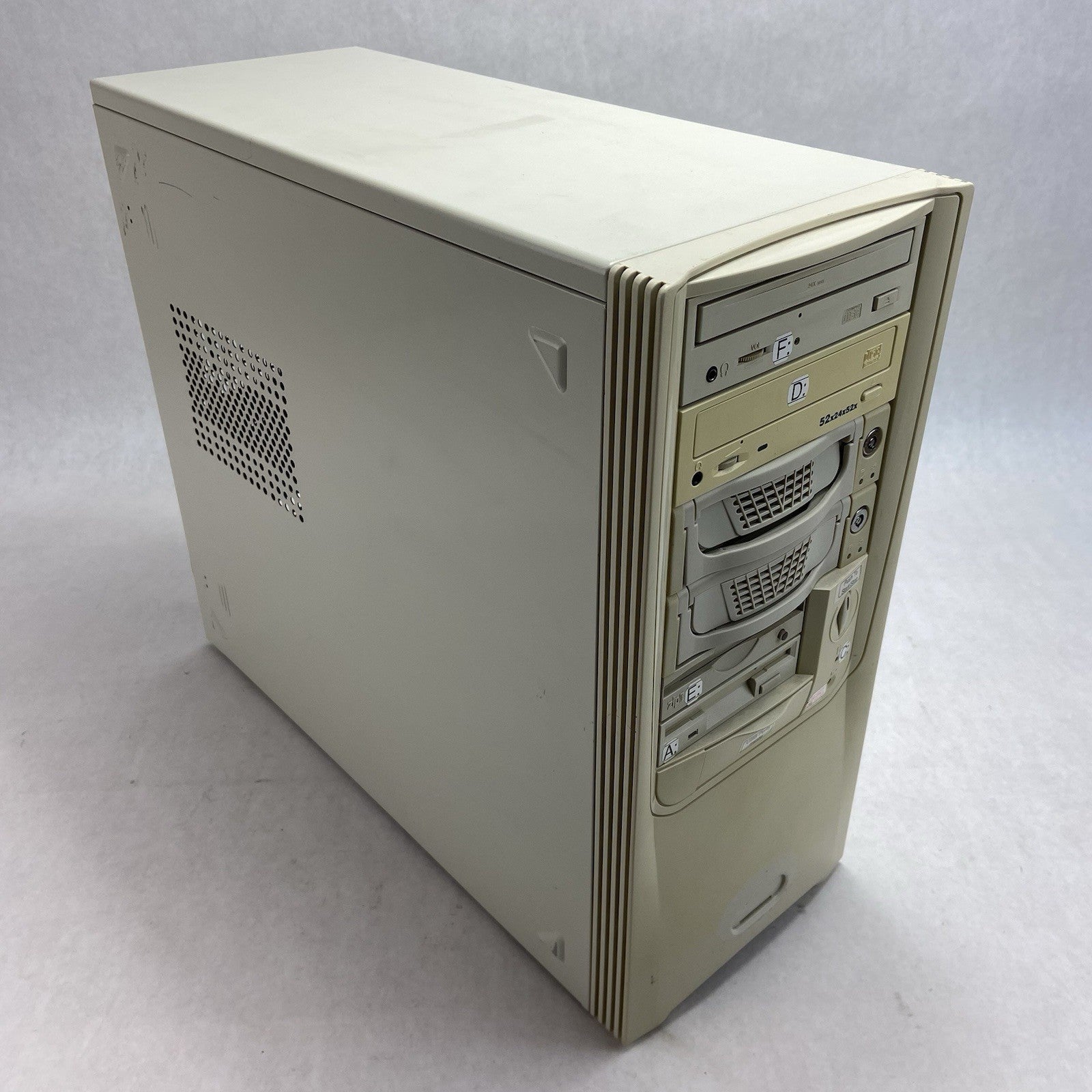 Unbranded Beige Mid Tower ATX Computer Case AGI HEC-300AR-T 300W PSU0