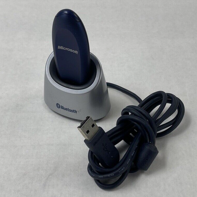 Lot of 3 Microsoft USB Wireless Transceiver for Bluetooth With Original Base