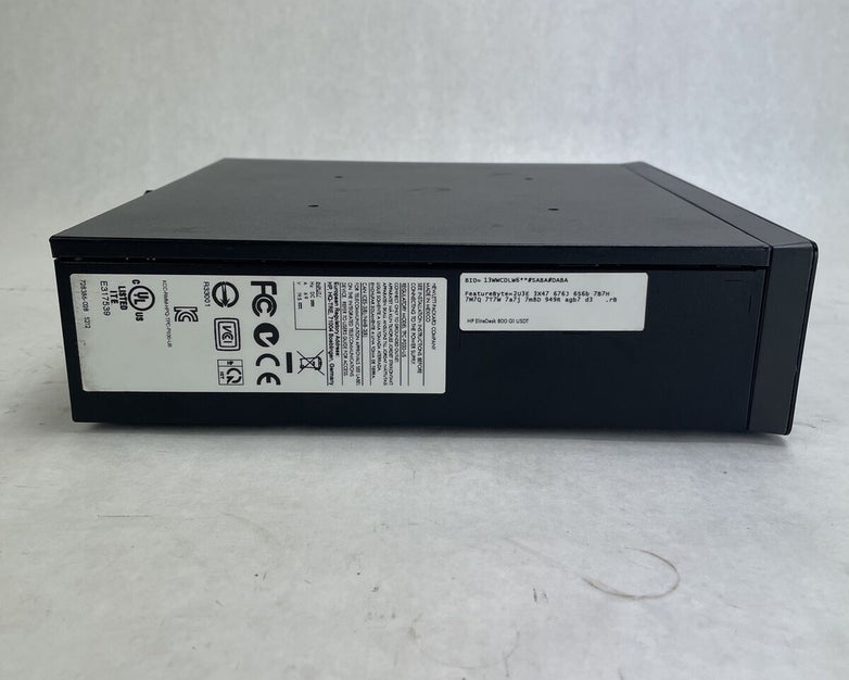EliteDesk 800 G1 USFF Intel Core i3-4130 2.4GHz 8GB RAM No HDD No OS