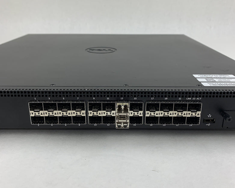 Dell N4032F Power Connect 8132F 24 Port Ethernet Switch Tested Reset