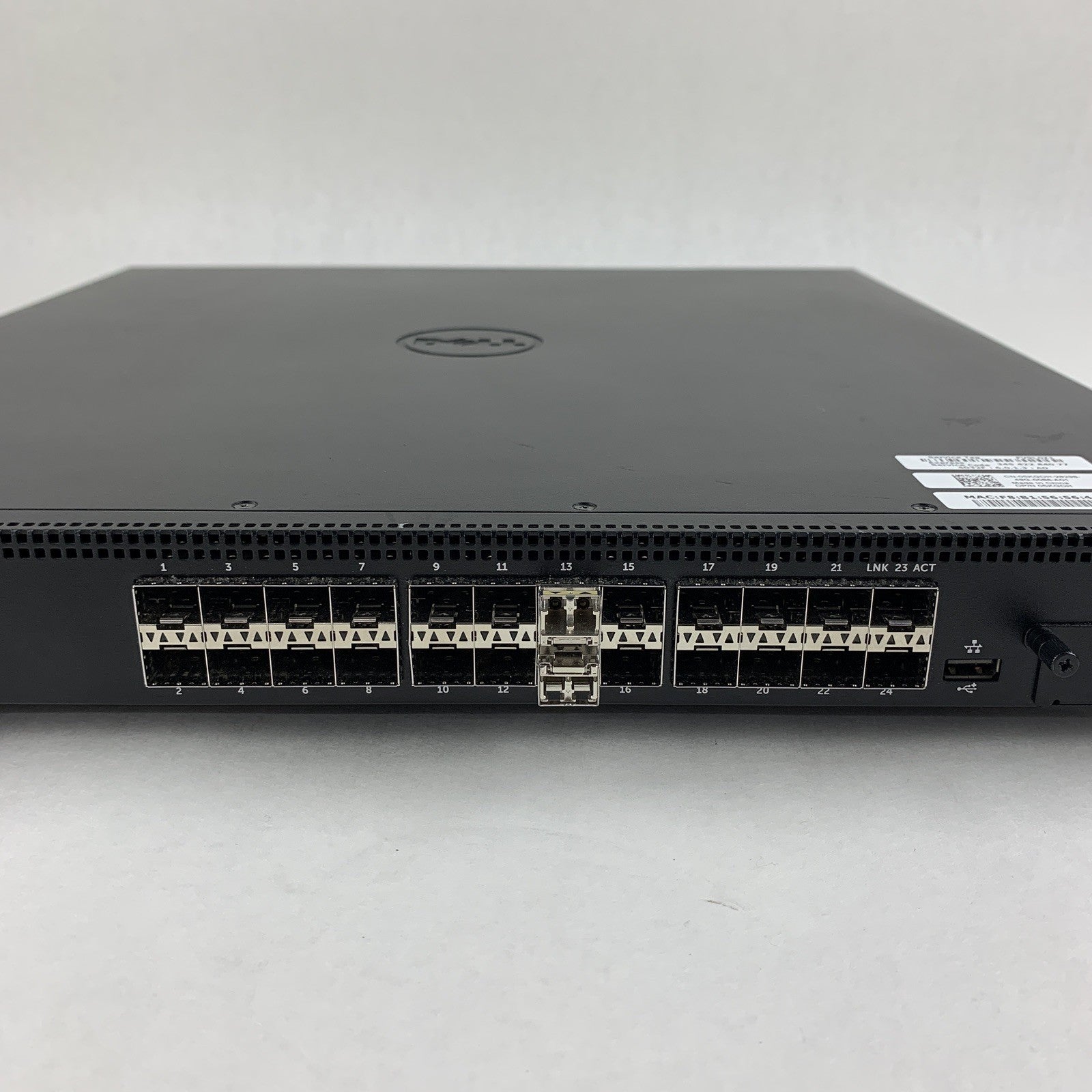 Dell N4032F Power Connect 8132F 24 Port Ethernet Switch Tested Reset