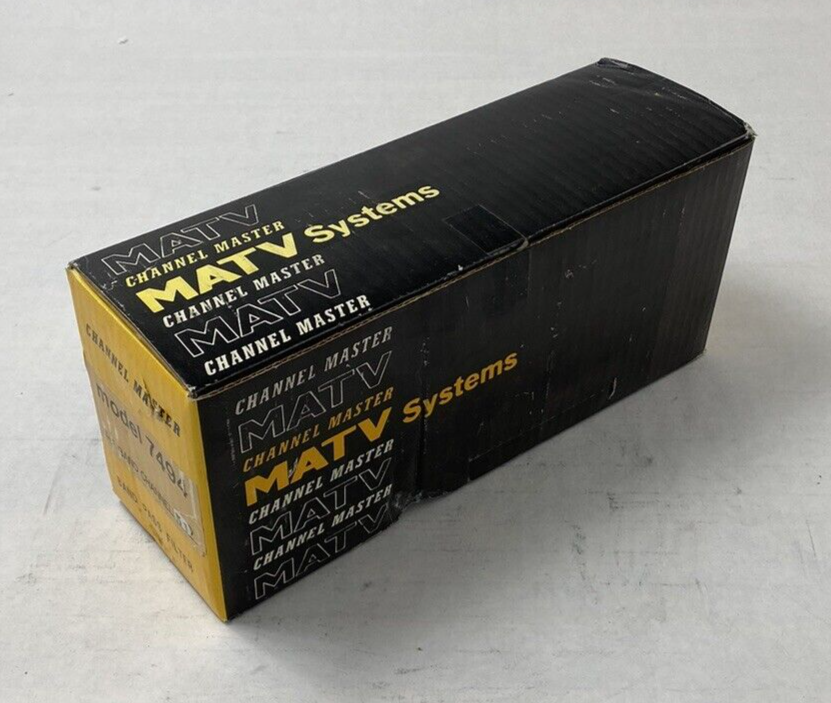 Channel Master MATV Systems Model 7494 Band Pass Filter UHF Band Channel 51
