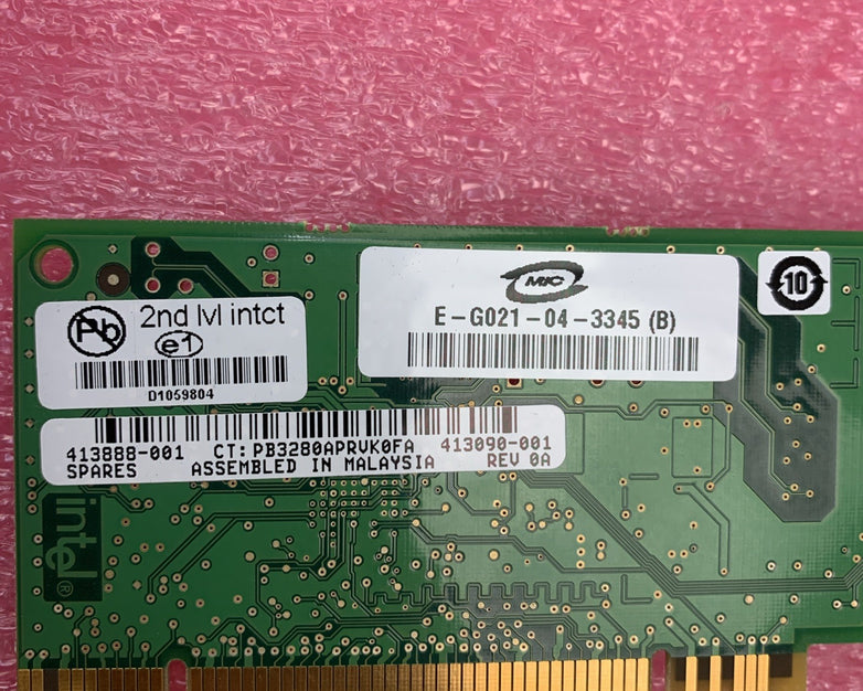 Intel PRO/1000 GT Desktop Adapter Network Interface Card PWLA8391GT - Lot of 4