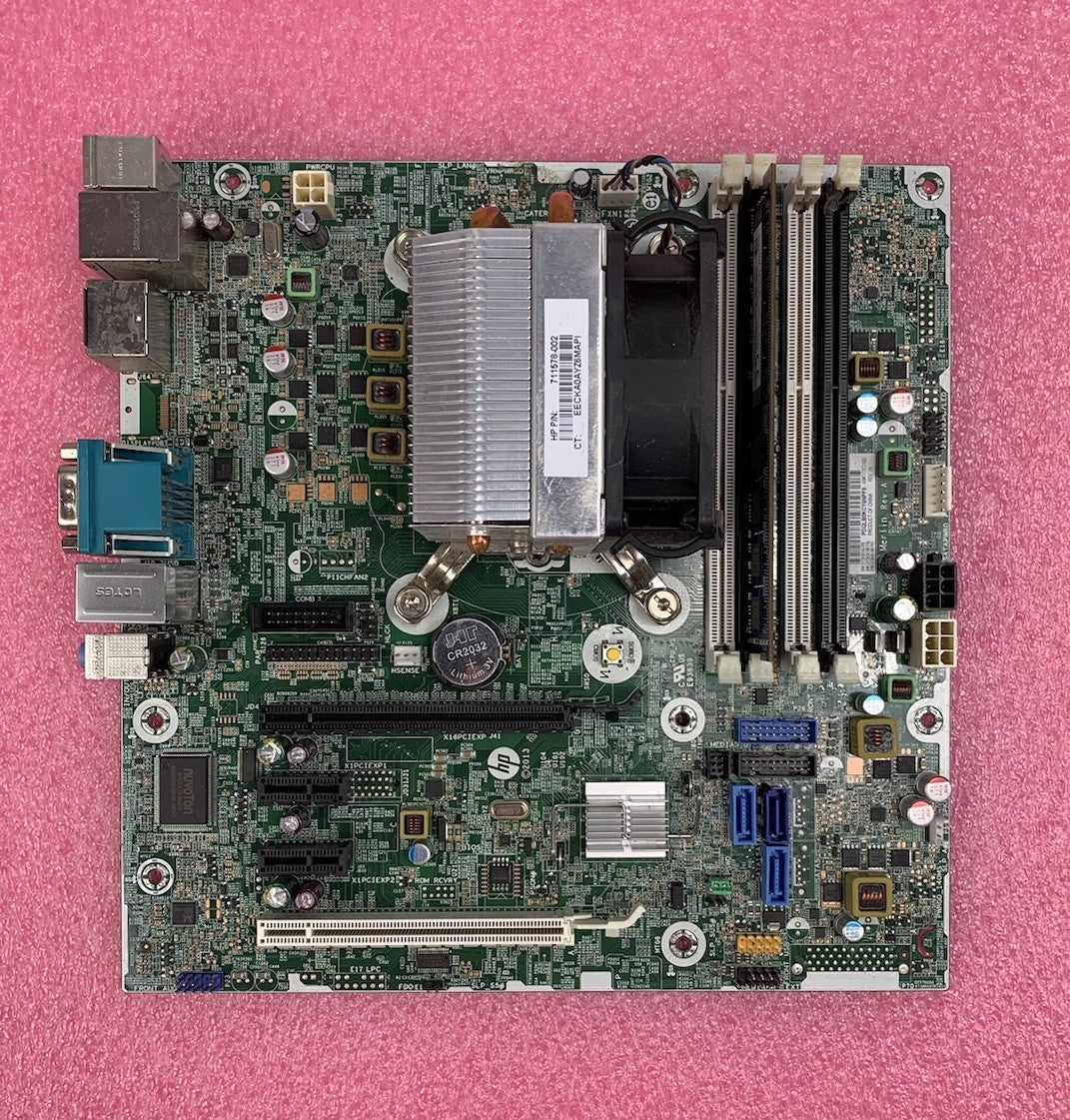 HP Elitedesk 800 SFF Motherboard Intel Core i5-4570 3.2GHz 8GB RAM No Shield