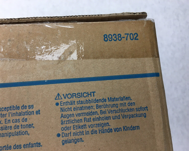 Konica Minolta TN312Y Yellow Toner 8938-702 8938702