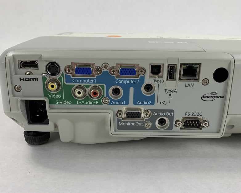 Epson H382F LCD Projector - No Lamp and No Remote - Parts and Repair