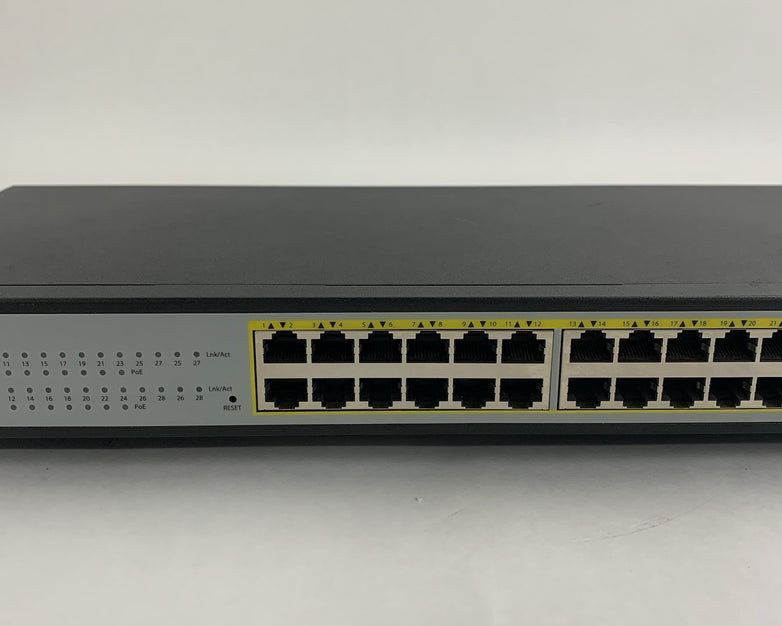 FS S3900-24T4S PoE+ 24-Port Gigabit L2+ Managed Switch  SFP+ Tested and Reset