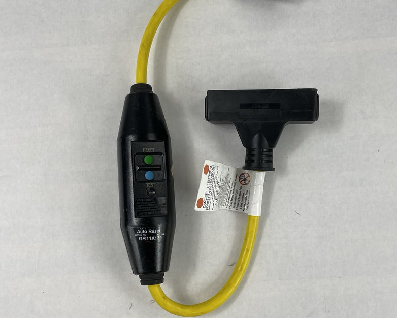 Cooper In-Line 2ft Portable GFCI 12/3 Cordset 3R 15A 120V S-TAP AUTO GFI11A139