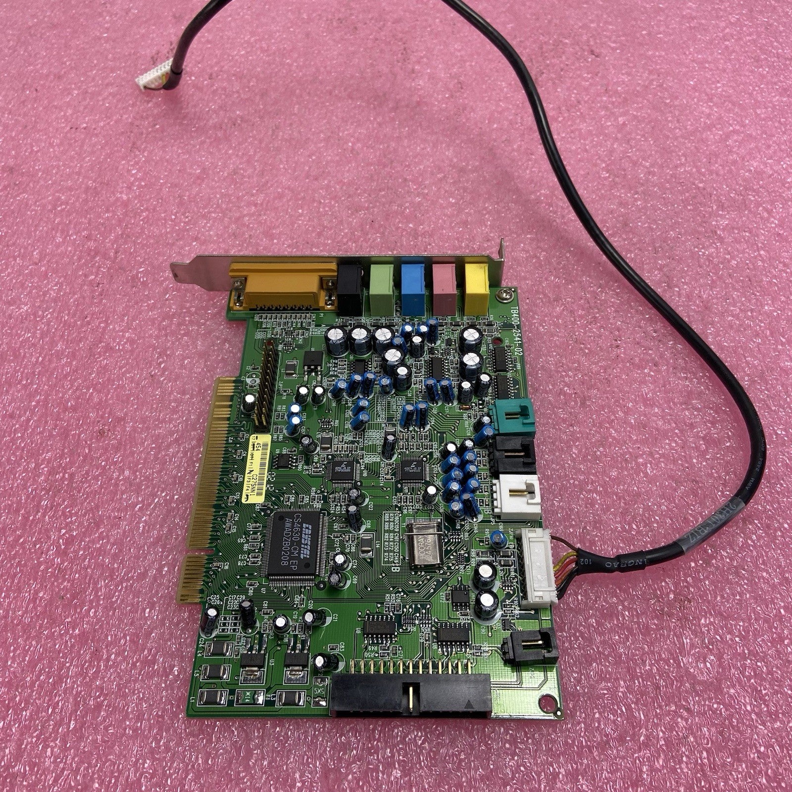 Turtle Beach Santa Cruz TB400-2541-02 PCI Audio Card w/FP Audio Cord2