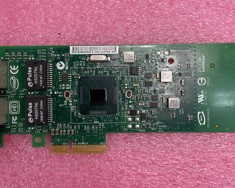 Intel E1G42ETBLK PRO/1000 ET 2-Port Gigabit PCIe 2.0 x4 NIC Ethernet Adapter SFF