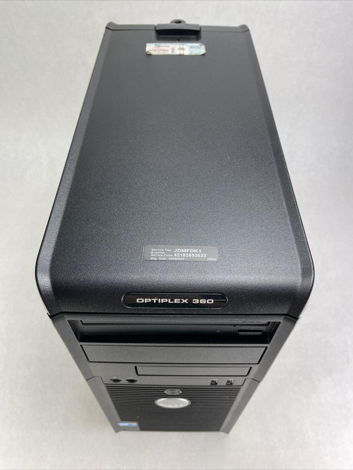 Dell Optiplex 360 MT Intel Core 2 Duo E7400 2.8GHz 4GB RAM No HDD No OS