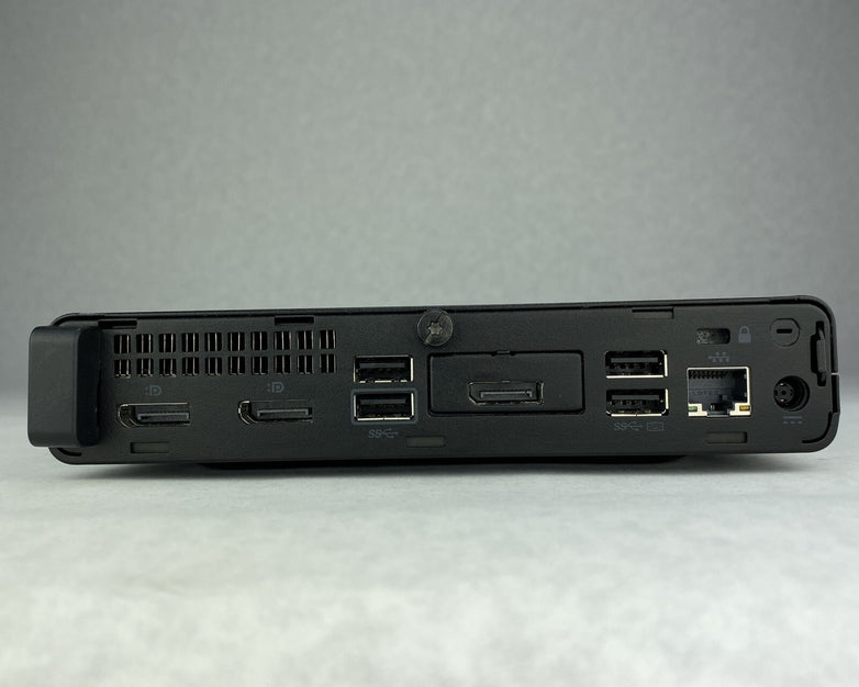 HP EliteDesk 800 G4 DM 35W Six Core i5-8500T 2.10GHz 1x8GB RAM WiFi No AC HDD OS