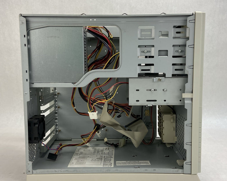 Vintage Inter-Tel Beige Mid Tower Computer Case AGI HP-P3507F5W 350W PSU