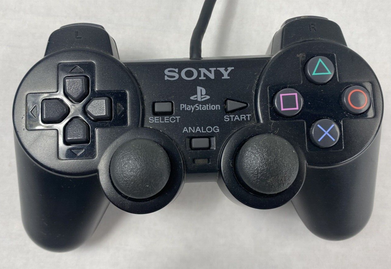 Lot of 3 Sony Playstation SCPH-10010 DualShock 2 Wired Controller Parts/Repair