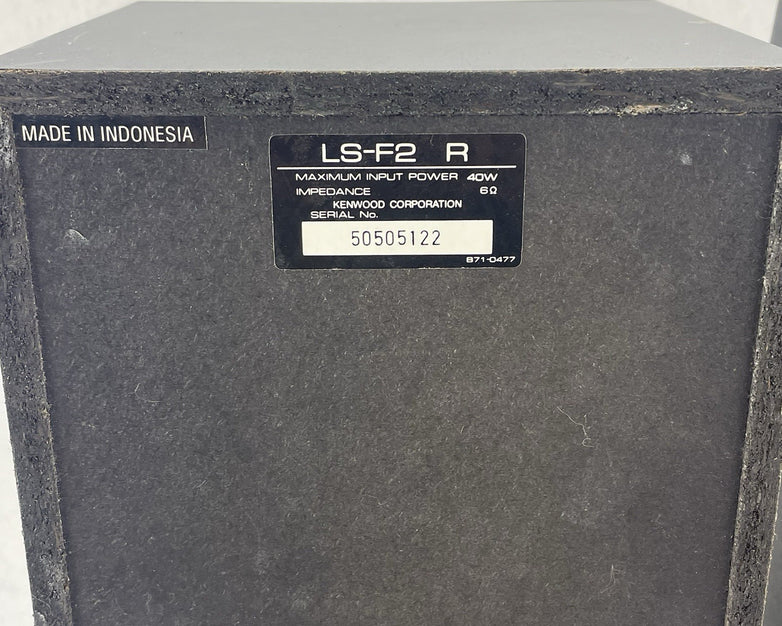 Kenwood LS-F2r 40W Speaker