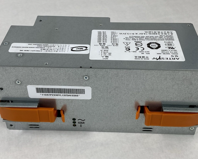 Artesyn 7000786-0000 IBM P/N: 97P2330 850W AC Power Supply