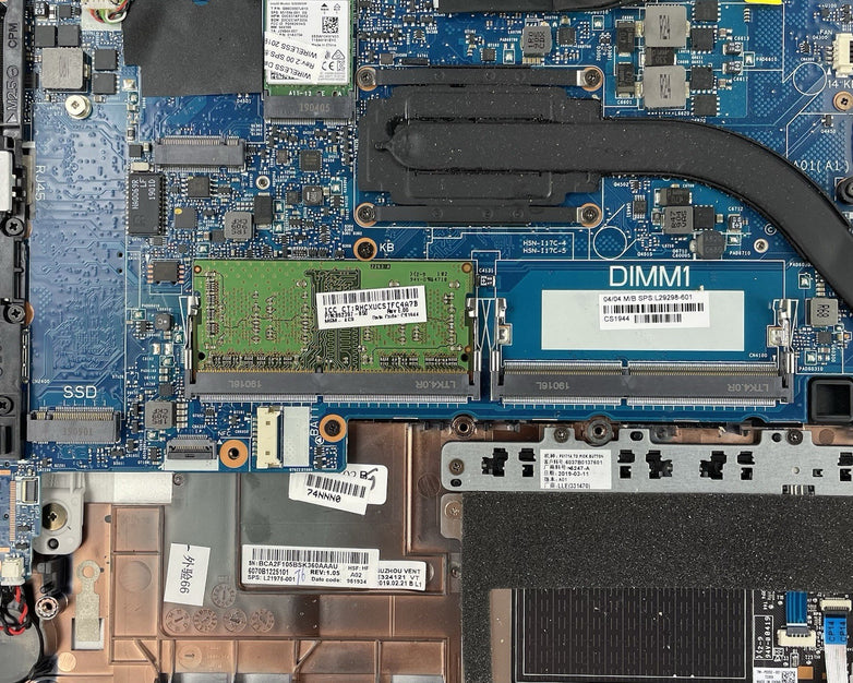 HP mt44 14" Ryzen 3 Pro 2300U 2.00 GHz 4 GB RAM No SSD/OS/AC/Batt