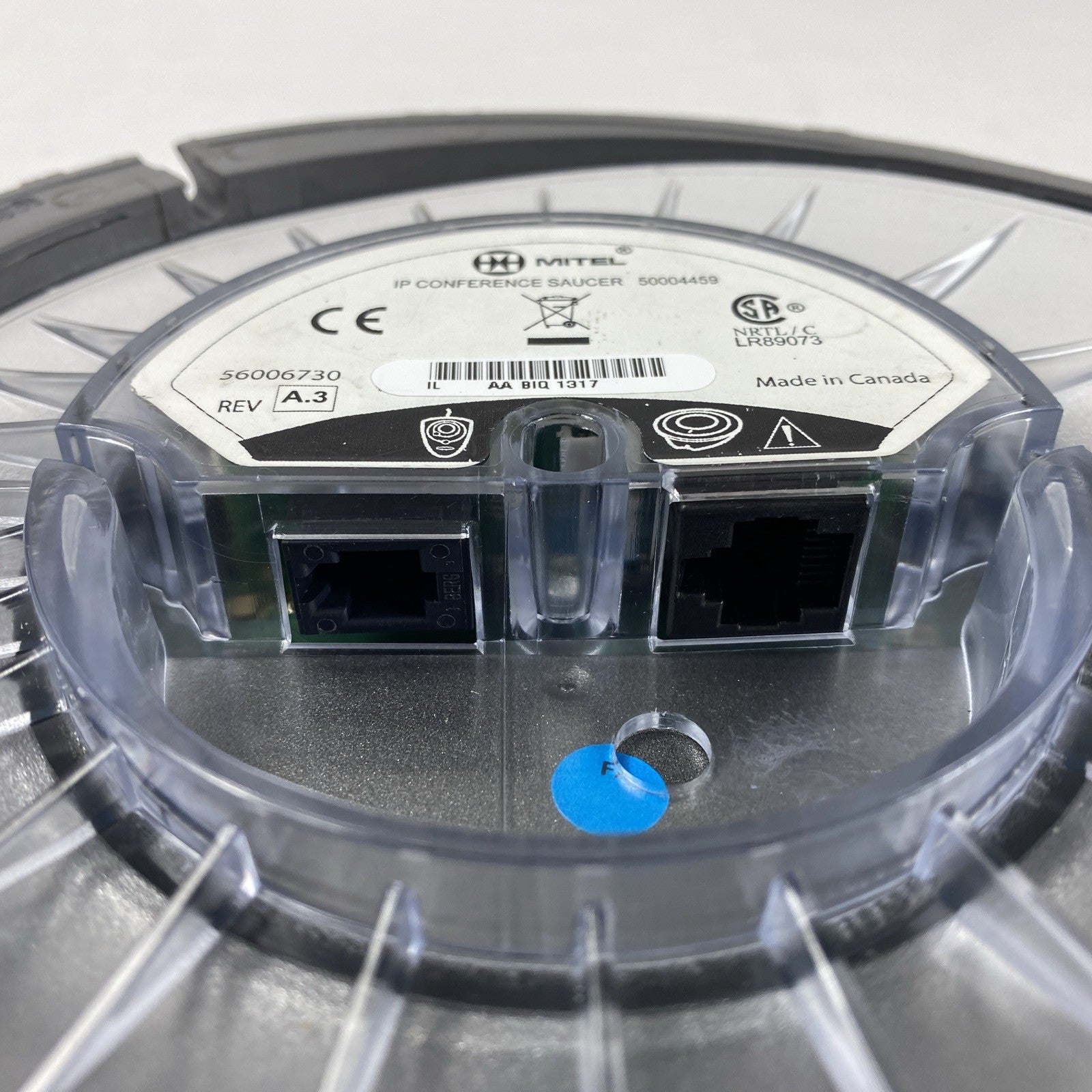 Mitel 5310 IP Conference Saucer Unit Untested (Lot of 2)