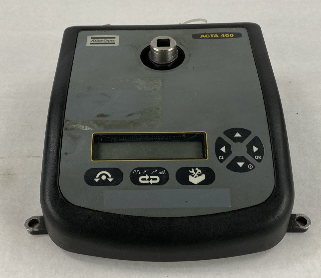 Atlas Copco ACTA 400 TT 30-10 Torque Measurement Parts or Repair