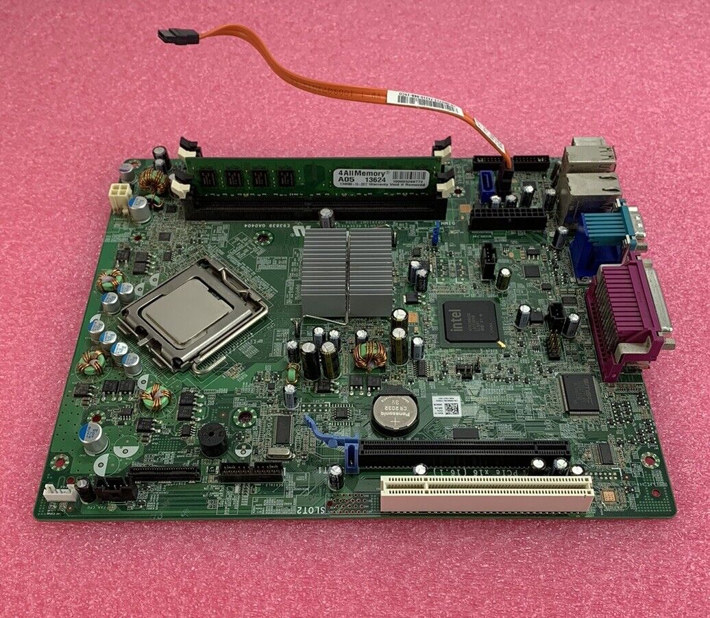 Dell Optiplex 760 M863N Motherboard Intel Core 2 Duo E7500 2.93GHz 2GB RAM
