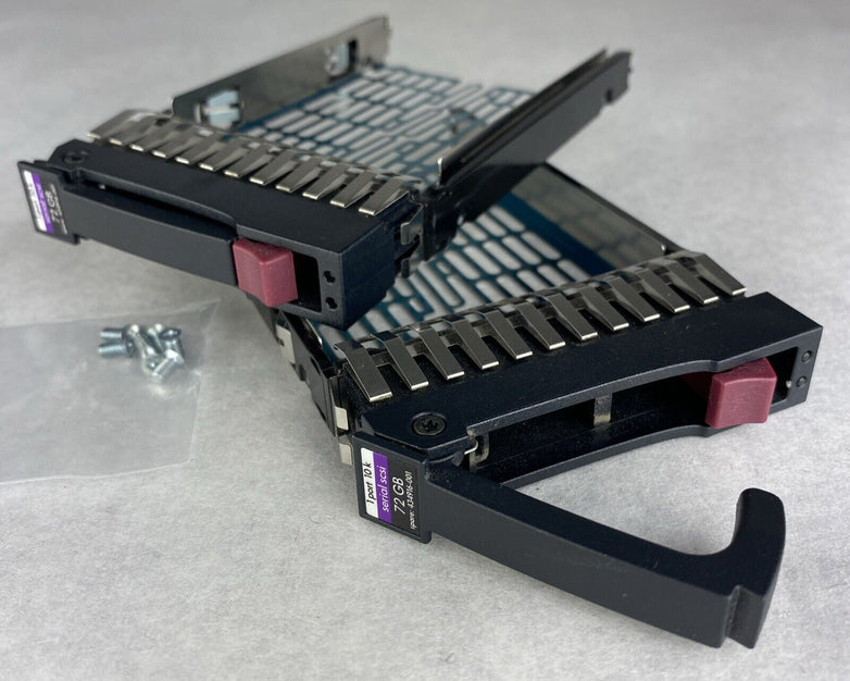 HP 2.5'' HDD Caddy 371593-001 371589 For G5 G6 G7 With Screws Lot Of 2